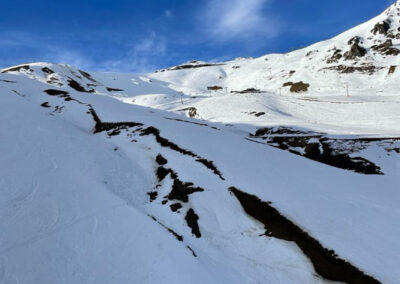 Les sorties du ski club au domaine skiable du Grand Tourmalet, Pic du Midi (Hautes-Pyrénées - 65)